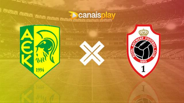 Assistir AEK Larnaca x Antwerp ao vivo grátis 30/08/2023 