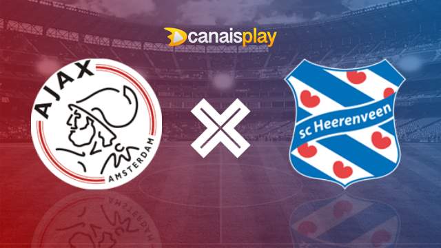 Assistir Ajax x Heerenveen grátis 11/08/2024 ao vivo