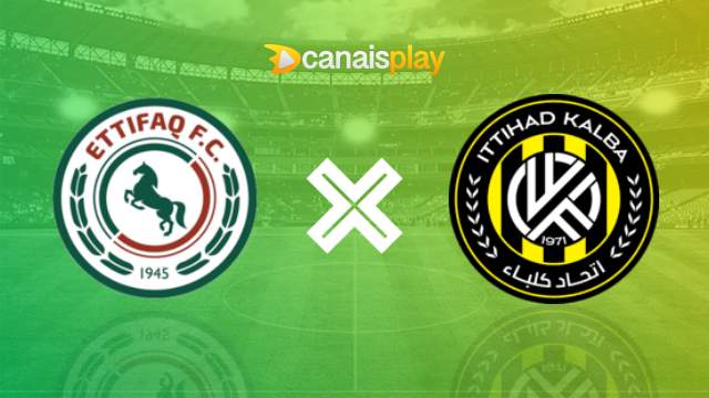 Assistir Al-Ettifaq x Al-Ittihad ao vivo grátis 24/11/2023 