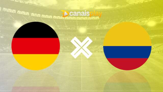 Assistir Alemanha x Colômbia ao vivo grátis 30/07/2023 