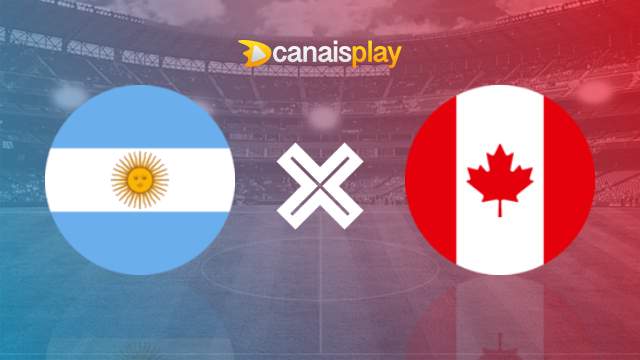 Assistir Argentina x Canadá ao vivo grátis 09/07/2024 