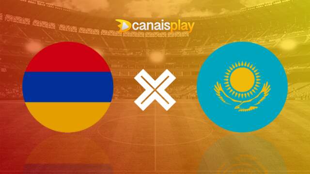 Assistir Armênia x Cazaquistão ao vivo grátis 07/06/2024 