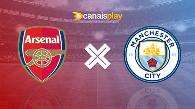 Assistir Arsenal x Manchester City ao vivo grátis 08/10/2023 