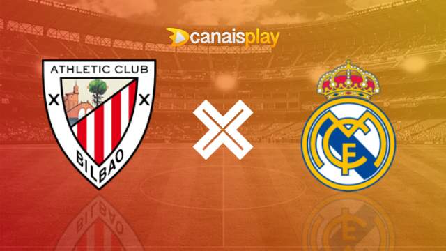 Assistir Athletic Bilbao x Real Madrid grátis 12/08/2023 ao vivo