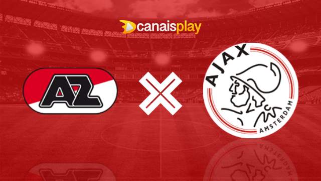 Assistir AZ Alkmaar x Ajax ao vivo 08/12/2024 online