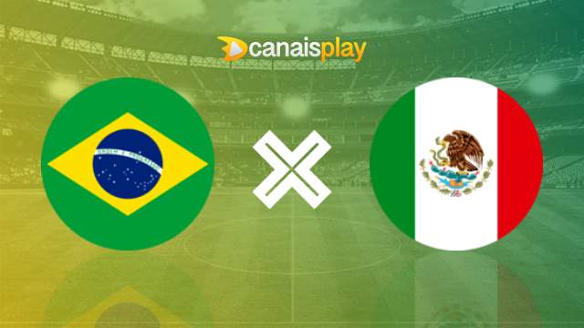 Assistir Brasil x México ao vivo grátis 08/06/2024 