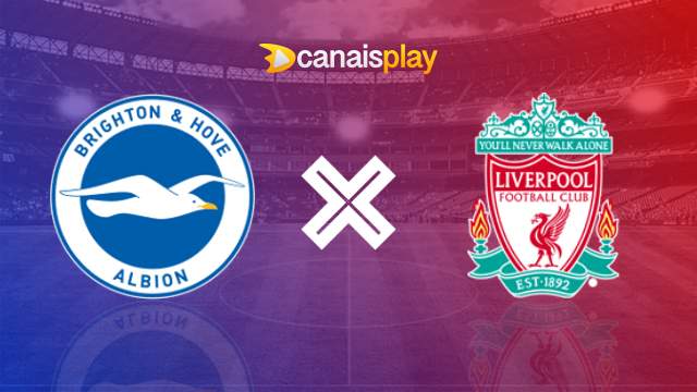 Assistir Brighton x Liverpool ao vivo grátis 08/10/2023 