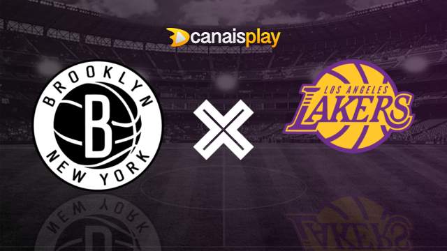 Assistir Brooklyn Nets x Los Angeles Lakers ao vivo 31/03/2024