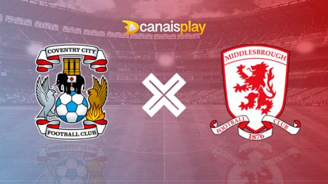 Assistir Coventry City x Middlesbrough ao vivo 17/05/2023