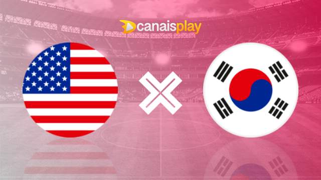 Assistir Estados Unidos x Coréia do Sul ao vivo 04/06/2024 online