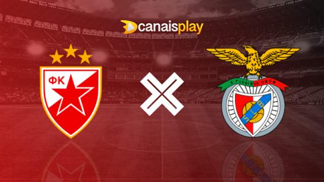 Assistir Estrela Vermelha x Benfica ao vivo grátis 19/09/2024 