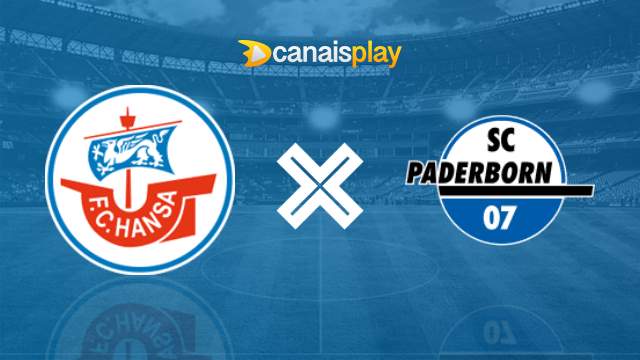 Assistir Hansa Rostock x Paderborn ao vivo grátis 19/05/2024 