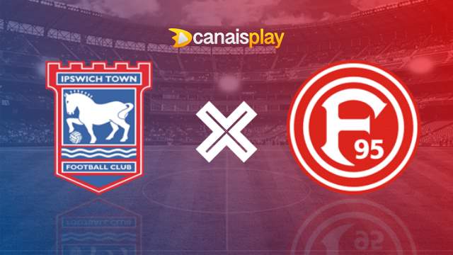 Assistir Ipswich Town x Fortuna Dusseldorf ao vivo grátis 27/07/2024 