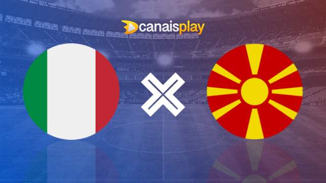 Assistir Itália x Macedônia do Norte ao vivo HD 17/11/2023 online