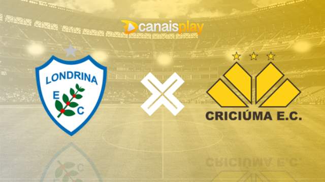 Assistir Londrina x Criciúma ao vivo 01/05/2023 online