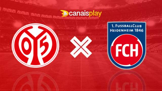 Assistir Mainz 05 x Heidenheim ao vivo 16/12/2023 online