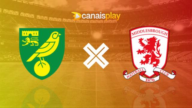 Assistir Norwich City x Middlesbrough ao vivo 27/10/2024