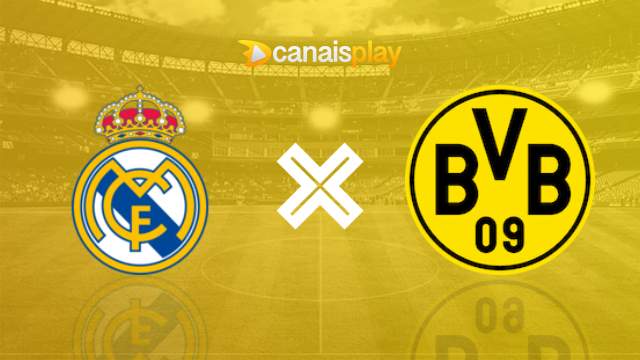 Assistir Real Madrid x Borussia Dortmund ao vivo grátis 22/10/2024 