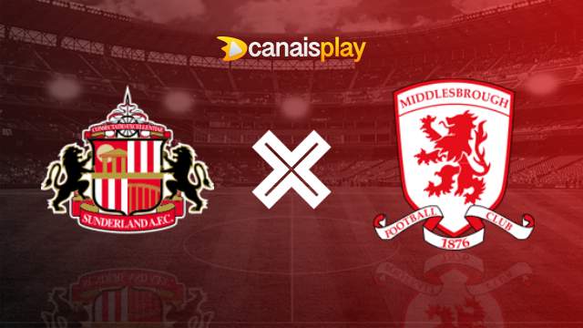 Assistir Sunderland x Middlesbrough HD 07/10/2023 ao vivo 