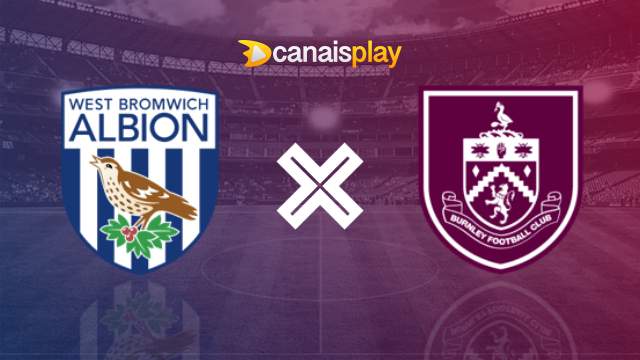 Assistir West Bromwich x Burnley ao vivo grátis 07/11/2024 